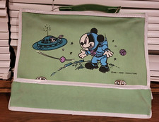 Vintage 1960 Disney Mickey Mouse Astronauta Livro Bolsa Disco Voador Retrô Antigo comprar usado  Enviando para Brazil