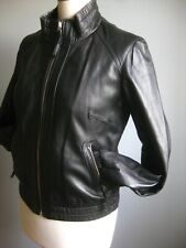 Leather jacket biker for sale  MATLOCK