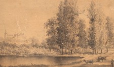 Seelandschaft schloss kühen gebraucht kaufen  Berlin