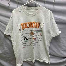Vintage electrician shirt for sale  Chicago