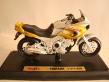 Yamaha TDM 850  Gold - Silber 2001   - 1:18 Maisto, usado comprar usado  Enviando para Brazil