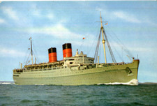 1965 postcard cunard for sale  SALISBURY