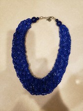Indigo beaded braided for sale  Sebastian