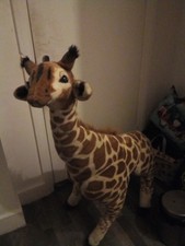Large giraffe stuffed for sale  LONDON