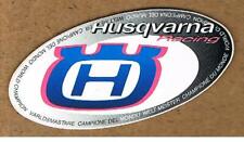Adesivo husqvarna racing usato  Imperia