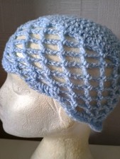 Handmade crochet beanie for sale  GLASGOW