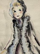 Aquarell gerahmt glas gebraucht kaufen  Schwabmünchen
