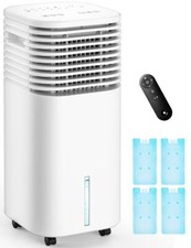 Ar condicionado portátil 4 em 1, refrigerador de ar evaporativo com 4 modos e 3 velocidades-- comprar usado  Enviando para Brazil
