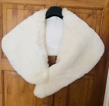 Ivory faux fur for sale  UK