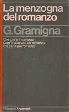Menzogna del romanzo usato  Cambiago