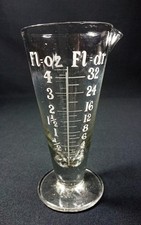 Antique glass dram for sale  MAGHERAFELT