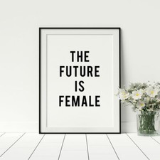 Future female poster for sale  LONDON