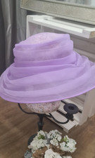 Hatbox debenhams lilac for sale  YEOVIL