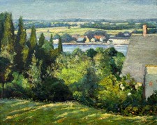 Impressionist view river for sale  Wellsville