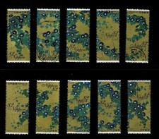 Japão 2019 Arte Filatelia Semana Glórias da Manhã Conjunto Completo Usado Sc# 4284 a-j comprar usado  Enviando para Brazil