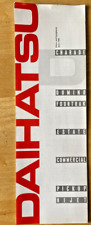Daihatsu brochure price for sale  BRISTOL