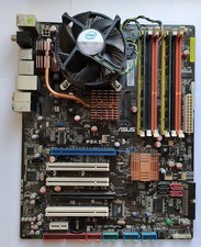 Asus P5KC Mobo com Core2 Duo E8400 3GHz CPU e 4GB RAM - Teste OK! comprar usado  Enviando para Brazil
