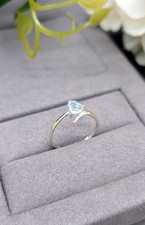 Bague blanc sertie d'occasion  Les Mureaux