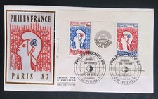 Jour philexfrance timbres d'occasion  Billom