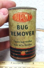 removedor de insetos vintage DuPont recipiente parcialmente cheio, colecionável legal áspero comprar usado  Enviando para Brazil