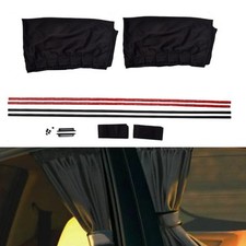 Cortinas abatibles estilo VIP y visera anti UV parasol para coche furgoneta y SUV segunda mano  Embacar hacia Mexico