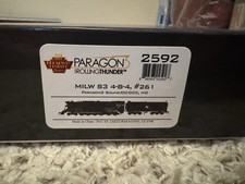 Broadway Limited 2592 HO Paragon 3 Milwaukee Road S3 4-8-4 #261 comprar usado  Enviando para Brazil