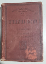 Manuale hoepli letteratura usato  Trebisacce