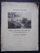 Album ancien chansons d'occasion  Grancey-le-Château-Neuvelle