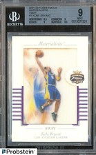 2001-02 Fleer Focus Materialistic Away #1 Kobe Bryant Lakers HOF BGS 9 Estado perfeito comprar usado  Enviando para Brazil