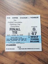 1969 cup final for sale  UK