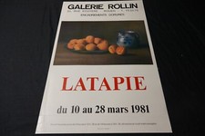 Latapie affiche 1981 d'occasion  France