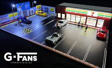 Modelo de garagem de carro diorama em escala 1/64 iluminação LED vista para a cidade modelo de cena de construção comprar usado  Enviando para Brazil