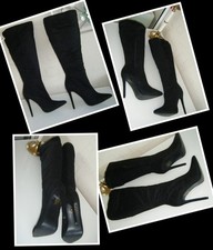 Bnwob black suede for sale  BRADFORD