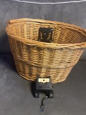 wicker bike basket for sale  CAMBRIDGE