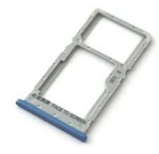 Bandeja de cartão SIM MICRO SD AZUL FABRICANTE DE EQUIPAMENTO ORIGINAL XIAOMI REDMI NOTE 6 PRO M1806E7TI comprar usado  Enviando para Brazil