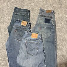 Lote Atacado de Jeans de Trabalho 5 Grau A/B Tamanho 34x32 Levi's Urban Pipeline Azul comprar usado  Enviando para Brazil