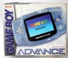 2002 NINTENDO GAME BOY ADVANCE CONSOLE TRANSPARENTE LOJA ANTIGA ENCONTRAR! comprar usado  Enviando para Brazil