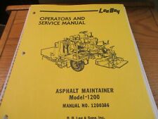 Leeboy model 1200 for sale  Elk Creek
