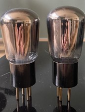 2 triodo aquecido direto Telefunken Ultra liniar raro fechado teste DHT novo na caixa comprar usado  Enviando para Brazil