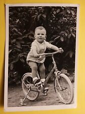 Fotografia bambino bicicletta usato  Casalbuttano Ed Uniti