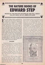 Nature books edward for sale  SHREWSBURY