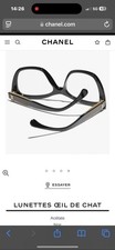 Lunettes vue chanel d'occasion  Le Plessis-Robinson