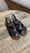 Sandália Feminina Flexus By Spring Step Preta com Tiras Tamanho 39 8.5/9 comprar usado  Enviando para Brazil