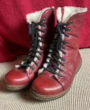 Waschbär leder stiefel gebraucht kaufen  Emmerthal