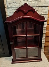 Curio cabinet cherry for sale  Broken Arrow