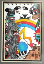 Original hopi painting for sale  Albuquerque