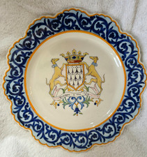 Assiette henriot quimper d'occasion  Caudebec-lès-Elbeuf