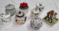 three ceramic jars for sale  VENTNOR