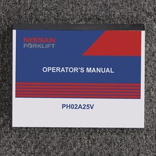 Manual de manutenção do proprietário do operador Nissan Forklift PH02A25V comprar usado Manual de manutenção do proprietário do operador Nissan Forklift PH02A25V comprar usado  Enviando para Brazil