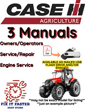 CASE IH PUMA 210 MANUAL OPERADOR PROPRIETÁRIO LOJA SERVIÇO MOTOR REPARO PDF USB comprar usado  Enviando para Brazil